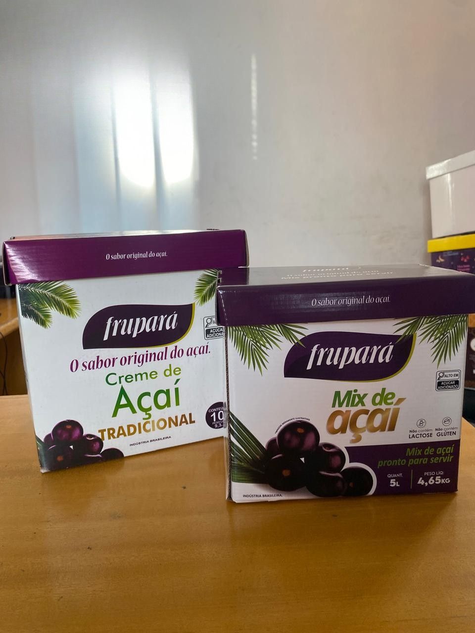 Caixa personalizada Frupará